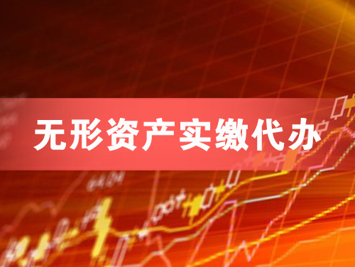 凉山无形资产实缴资本代办